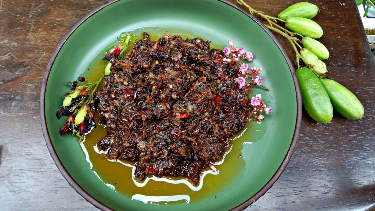 Resepi Sambal Hitam Pahang| Ada belimbing buluh? Jom buat ni! #sambalhitam #masak