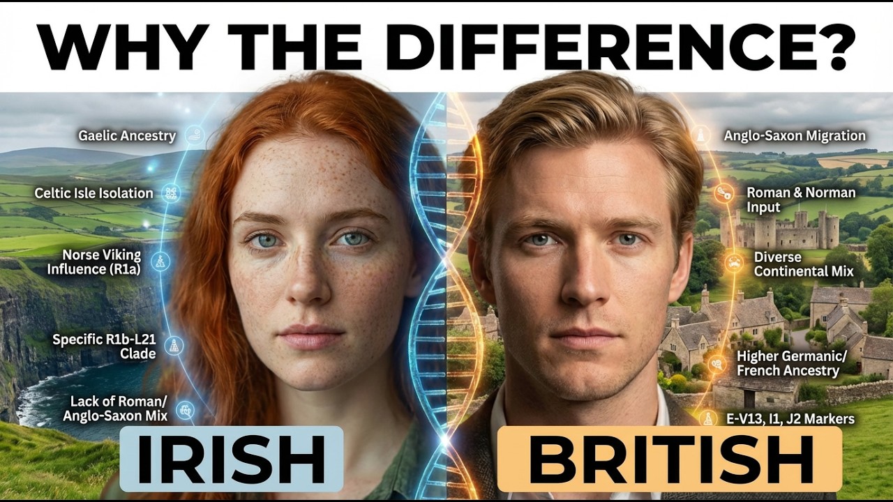 Why Are the Irish Genetically Different from the British?