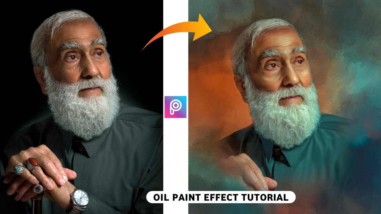Oil Paint Photo Editing Tutorial || Oil Paint Face Smooth Photo Editing || Picsart Oil Paint Effect