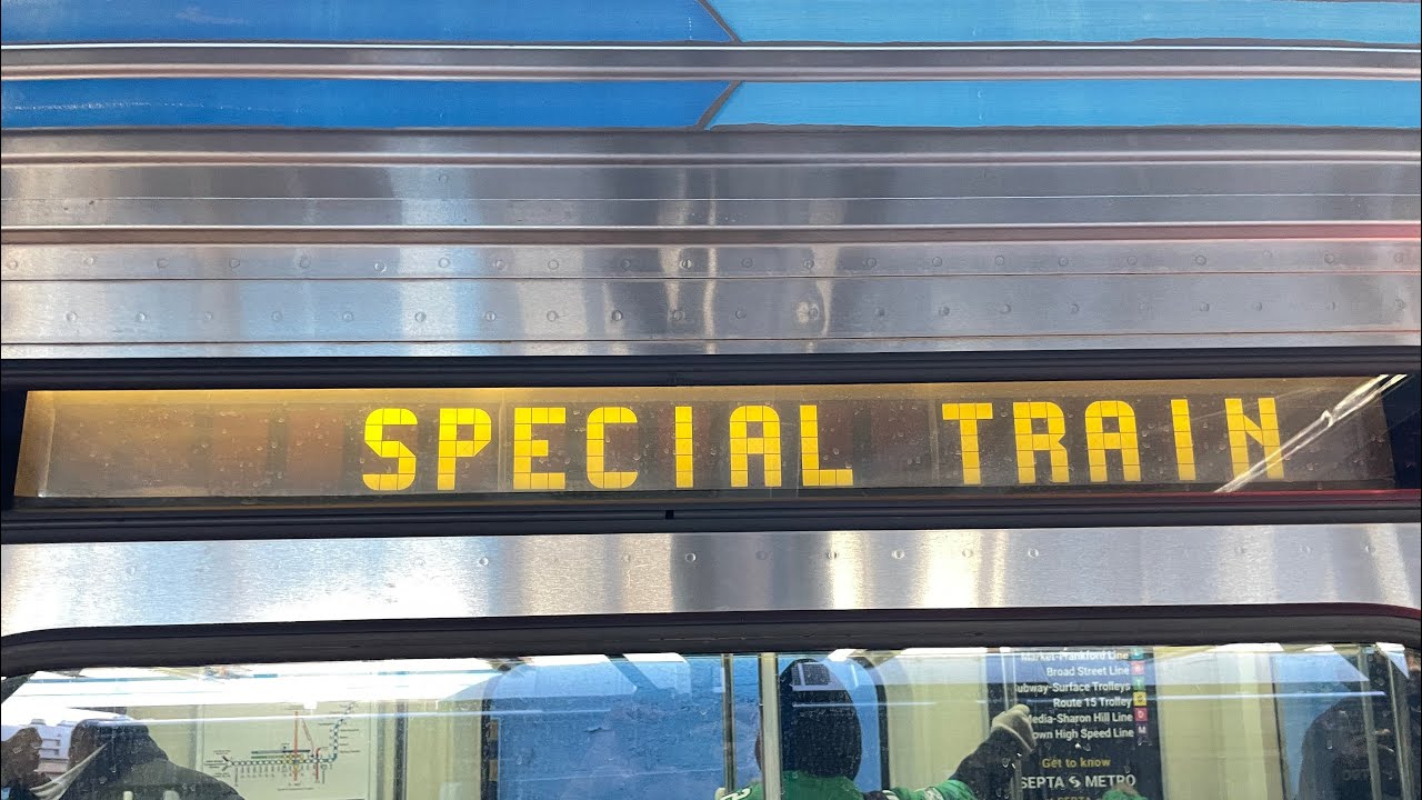 Full ride on The Market Frankford Line Express! (Front car view)