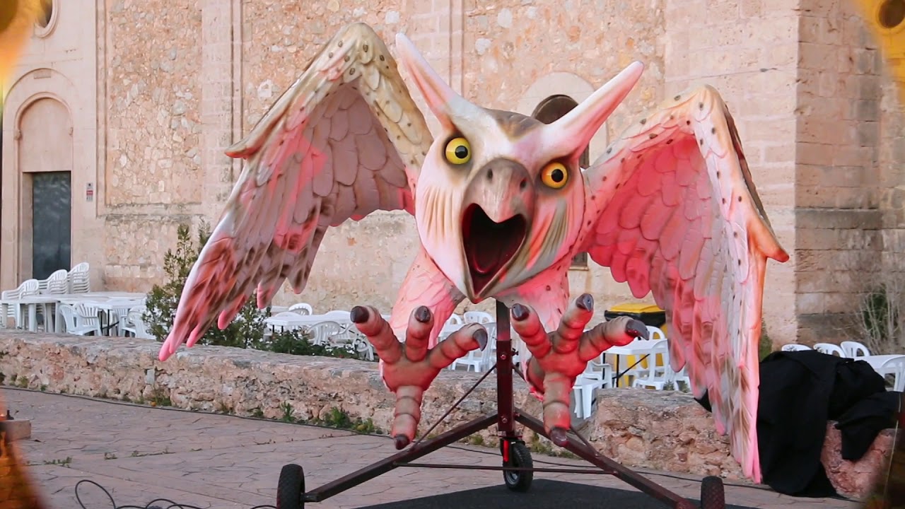 Presentació i Bateig de la bestia de Realment Cremats i Correfoc infantil