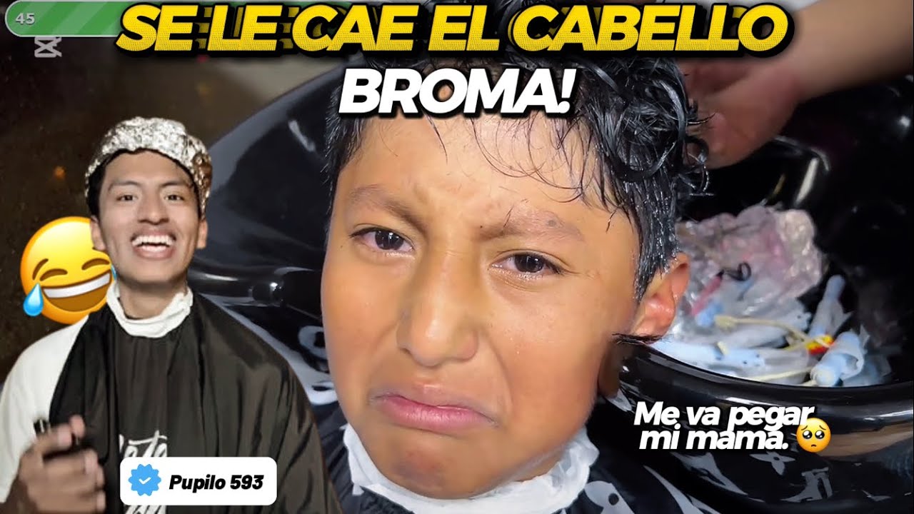 PUPILO LE HACE UNA BROMA A SU PRIMO *SE TE ESTÁ CAYENDO EL CABELLO!*