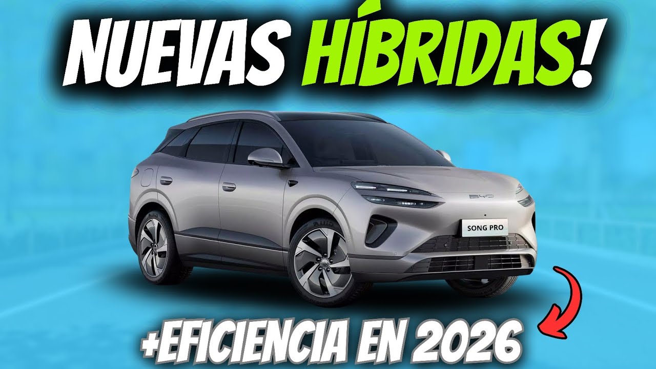 7 SUVS HÍBRIDAS que LLEGAN a MÉXICO en 2026! 🔥