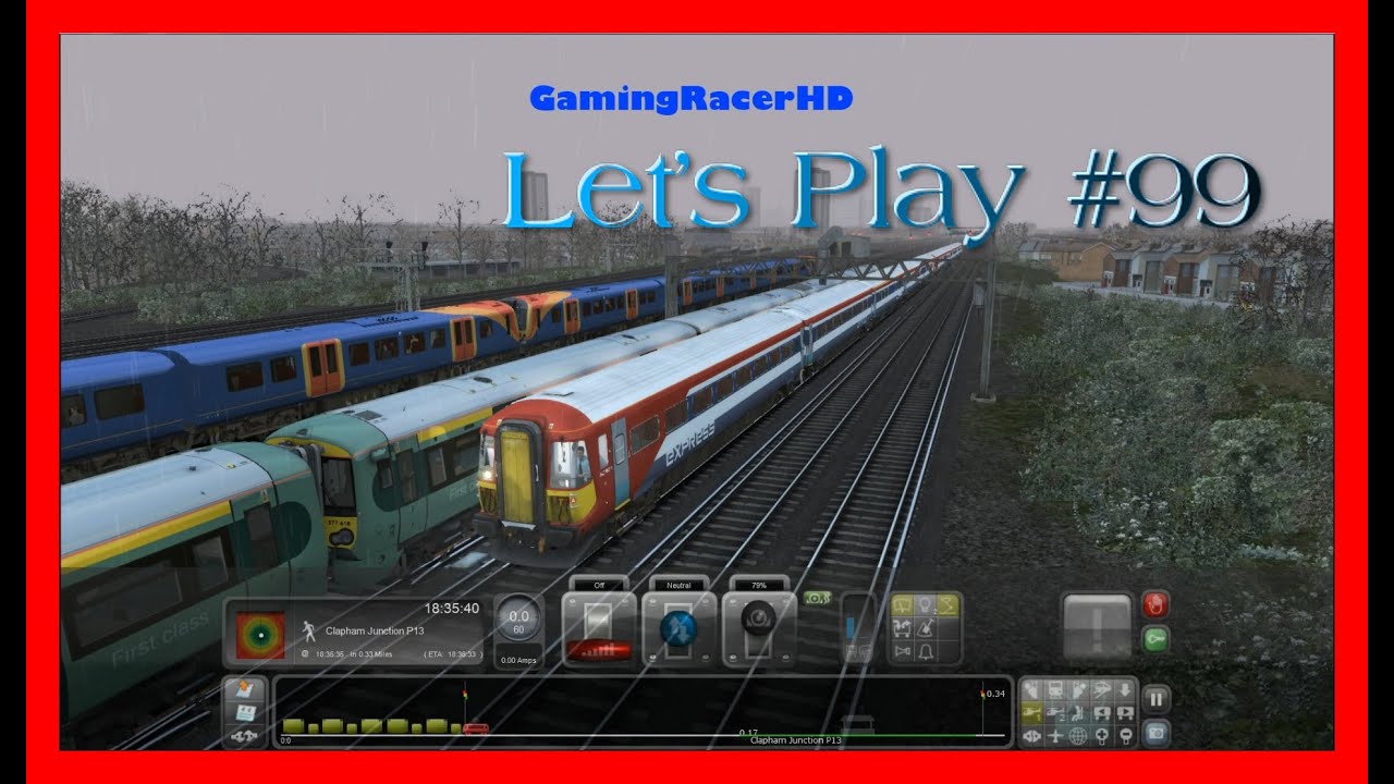 Train Simulator 2015 - Let's Play #99 - Gatwick Express - London Victoria To Brighton [1080p 60FPS]