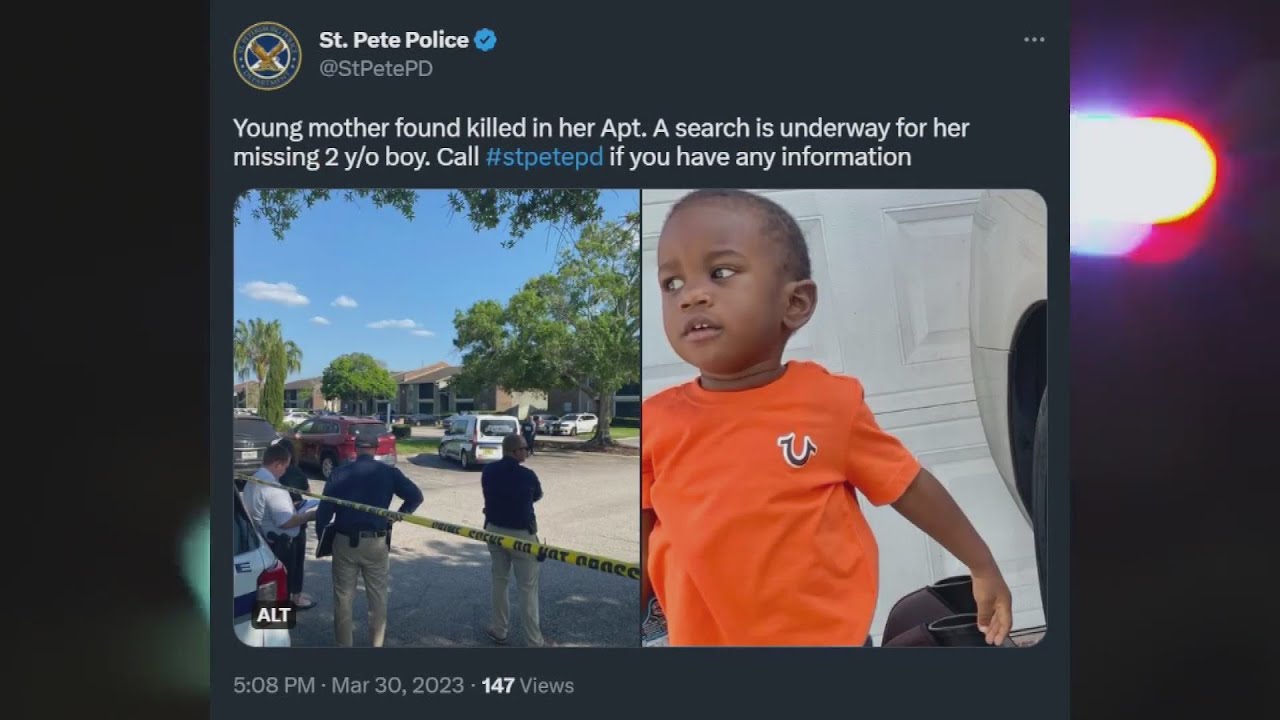 Police: 2-year-old murdered, found in mouth of alligator after mother murdered