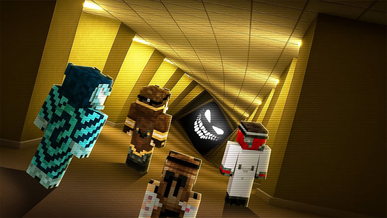 SOPRAVVIVO NELLE BACKROOMS CON I MIEI AMICI SU MINECRAFT!!