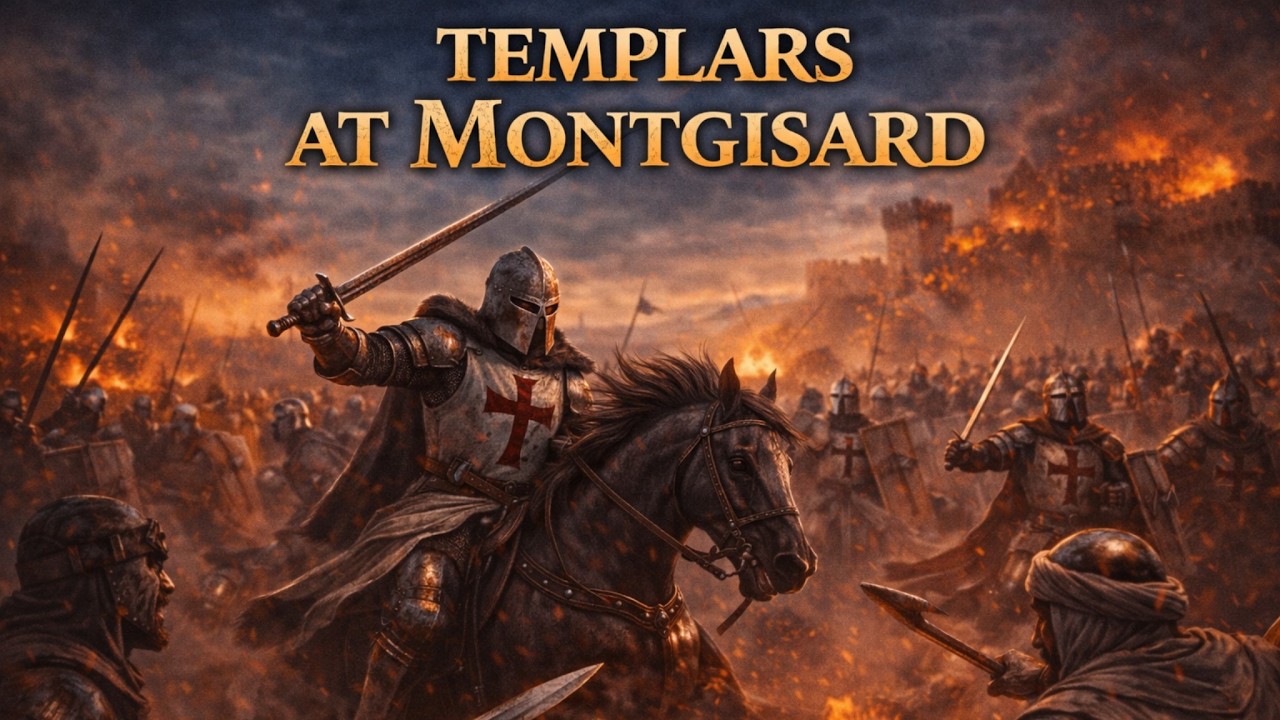 MONTGISARD – THE BATTLE OF 1177 | Medieval Crusader War March