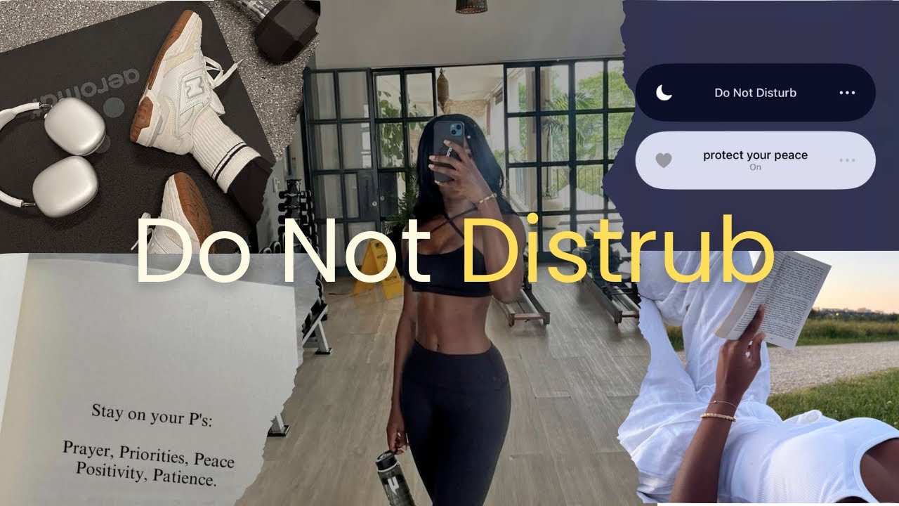 How to focus on yourself and stop being distracted