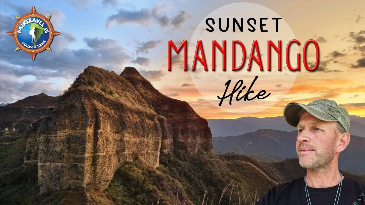 Cerro Mandango 360 view at sunset!