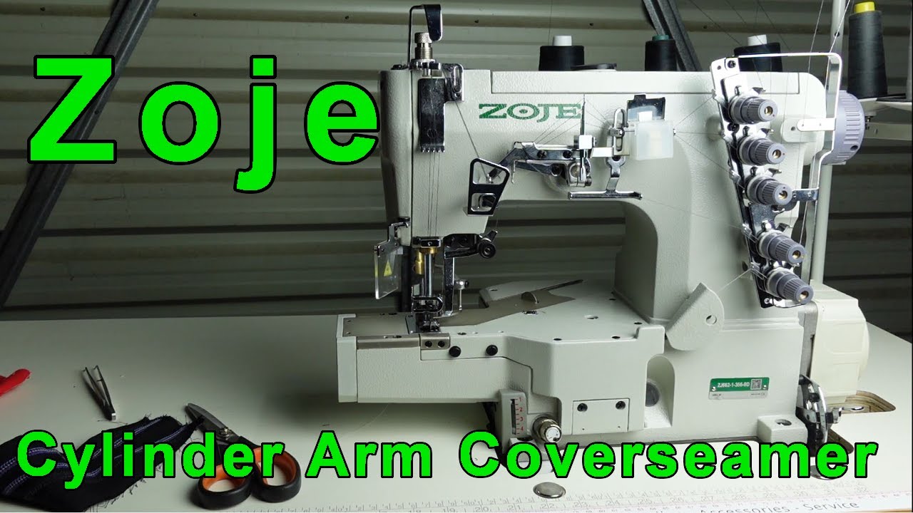 Industrial Cylinder Arm Coverseam Sewing Machine - Zoje ZJ662 - A Quick Overview