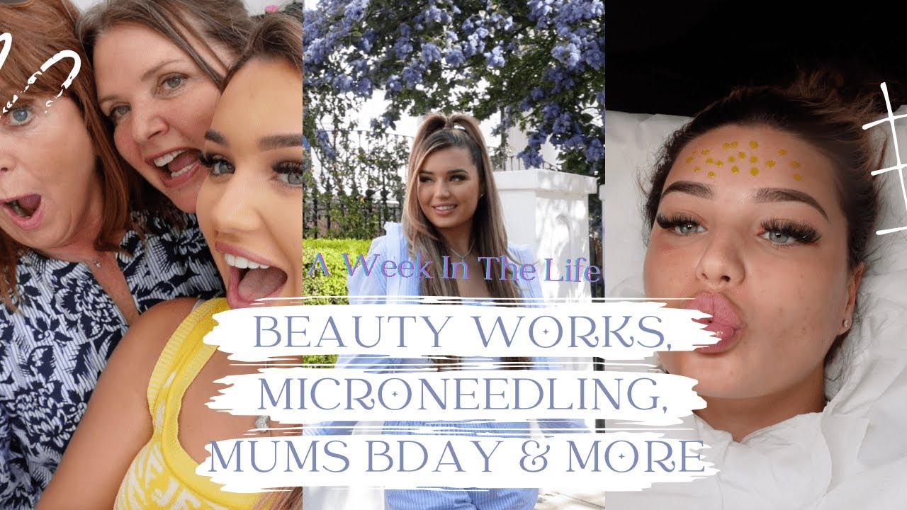 WEEK IN THE LIFE🤍 Content days, microneedling & mums birthday! | Lucinda strafford