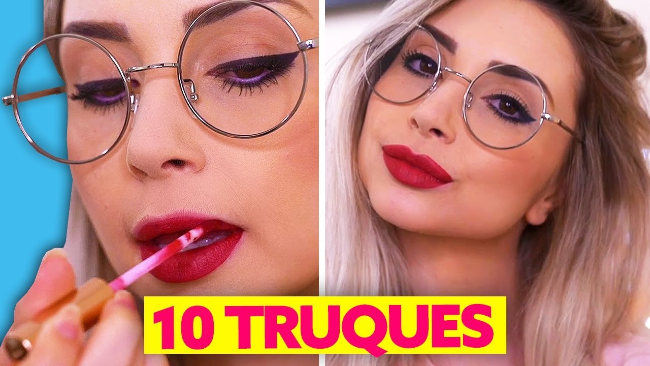 TRUQUES DE MAQUIAGEM PARA QUEM USA ÓCULOS