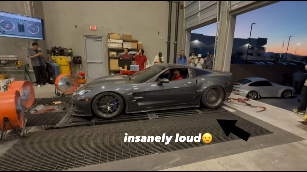 WILD C6 ZR1 DESTROYS MY EARS ON THE DYNO!