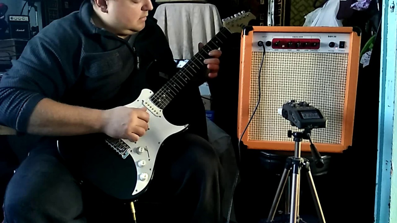 Электрогитара AXL AS750, Комбик EGV 35 Orange. Набор начинающего гитариста
