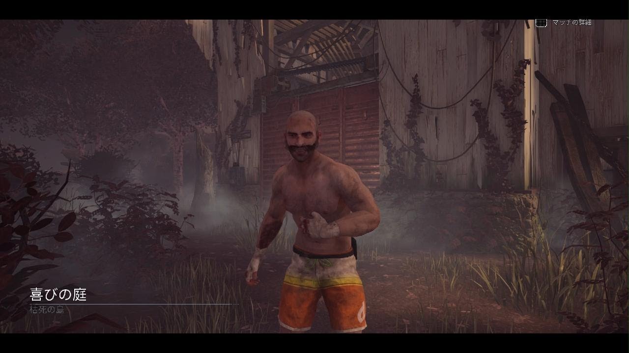 DBD 新年2戦目はネタパーク