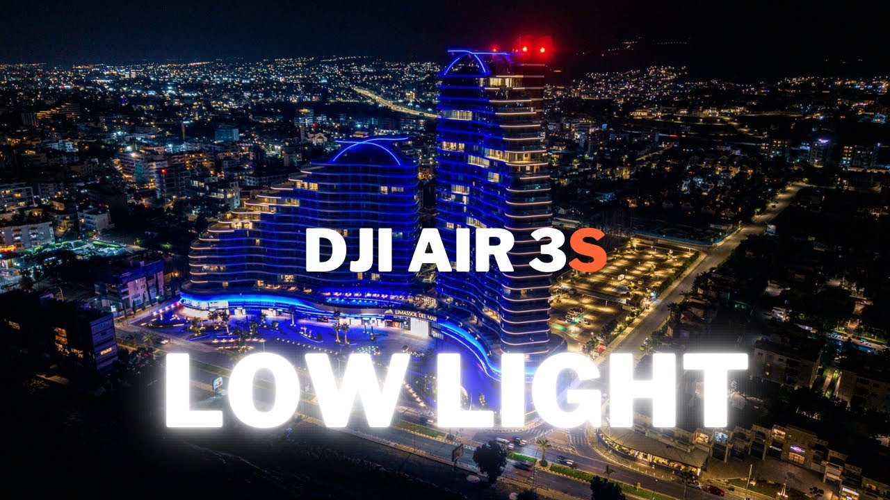 Тестирование DJI Air 3S при слабом освещении и оптимальные настройки