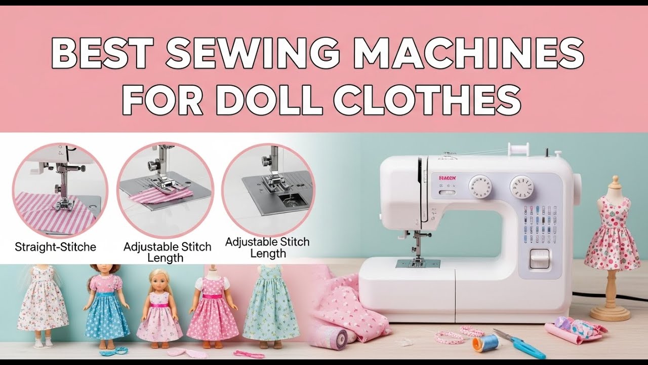 TOP 5 Best Sewing Machines For Doll Clothes 2026 | Create Perfect Doll Outfits These Sewing Machines