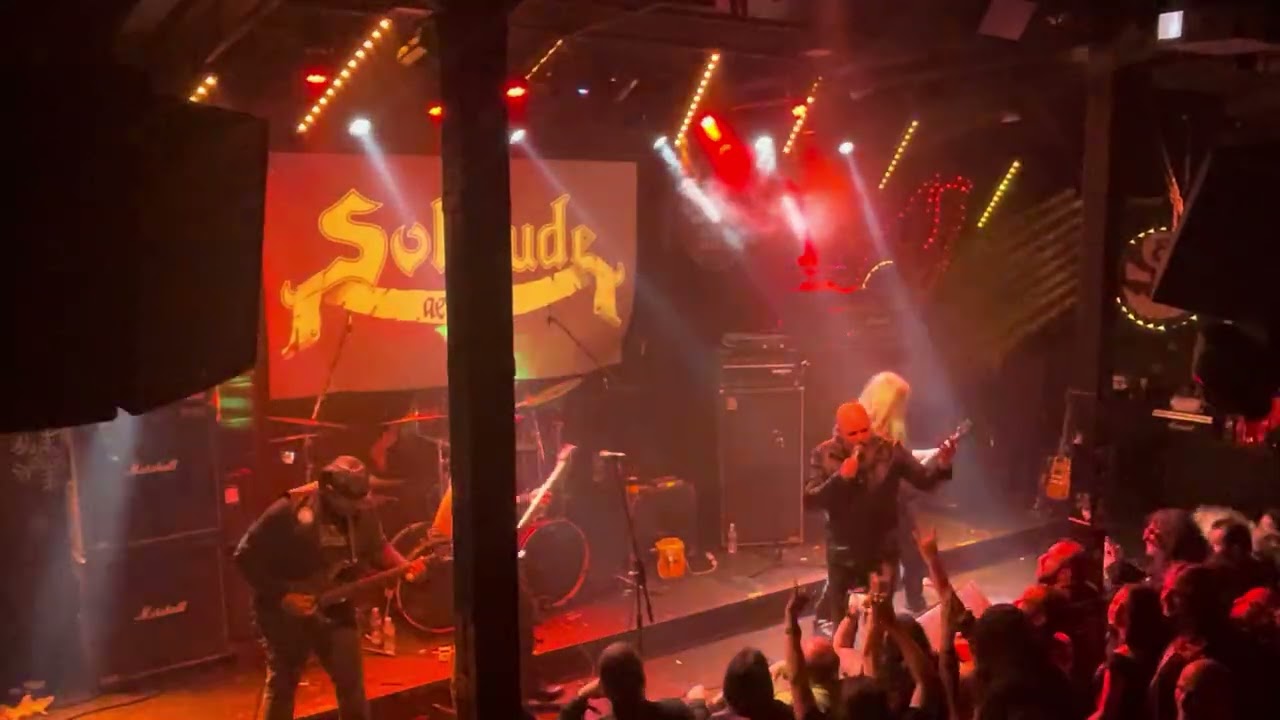 Solitude Aeturnus &ldquo;Destiny Falls To Ruin&rdquo;, live footage at Up The Hammers festival, 15.03.2026