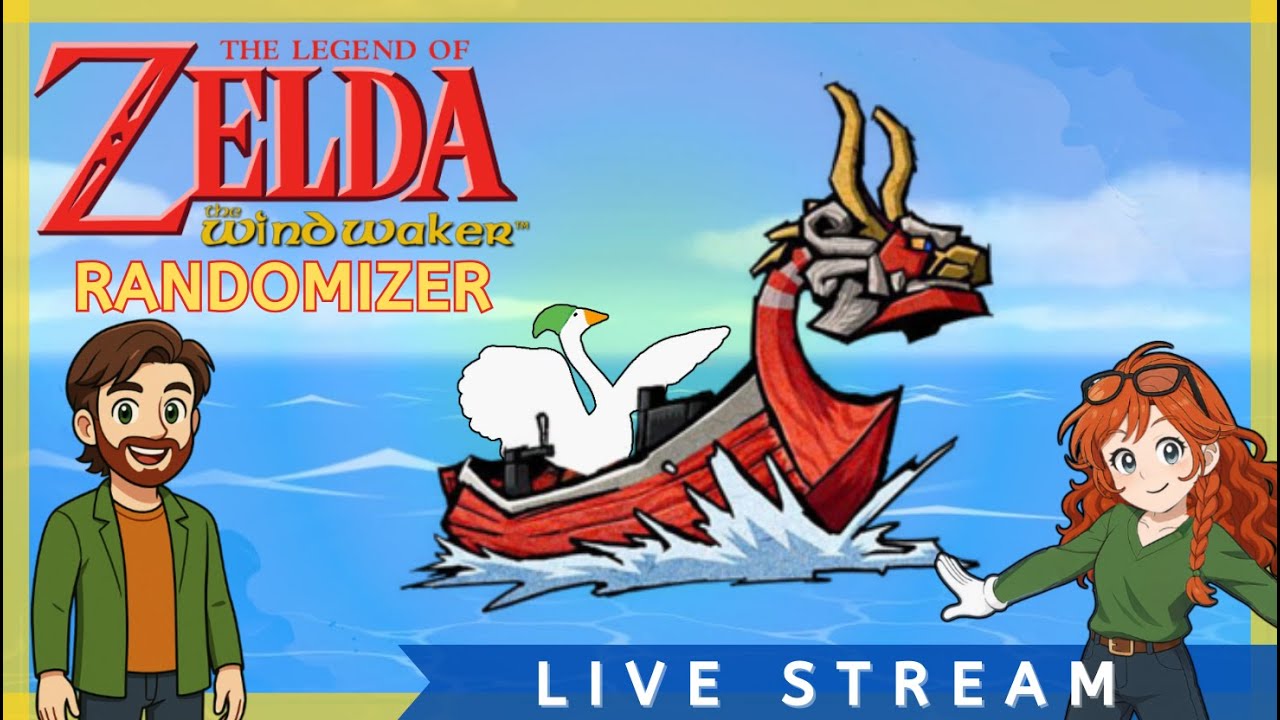 CROWD CONTROL BABY! GOOSEWAKER- VERTICAL Live Steam # 3 - The Hero of Honks - WIND WAKER RANDO