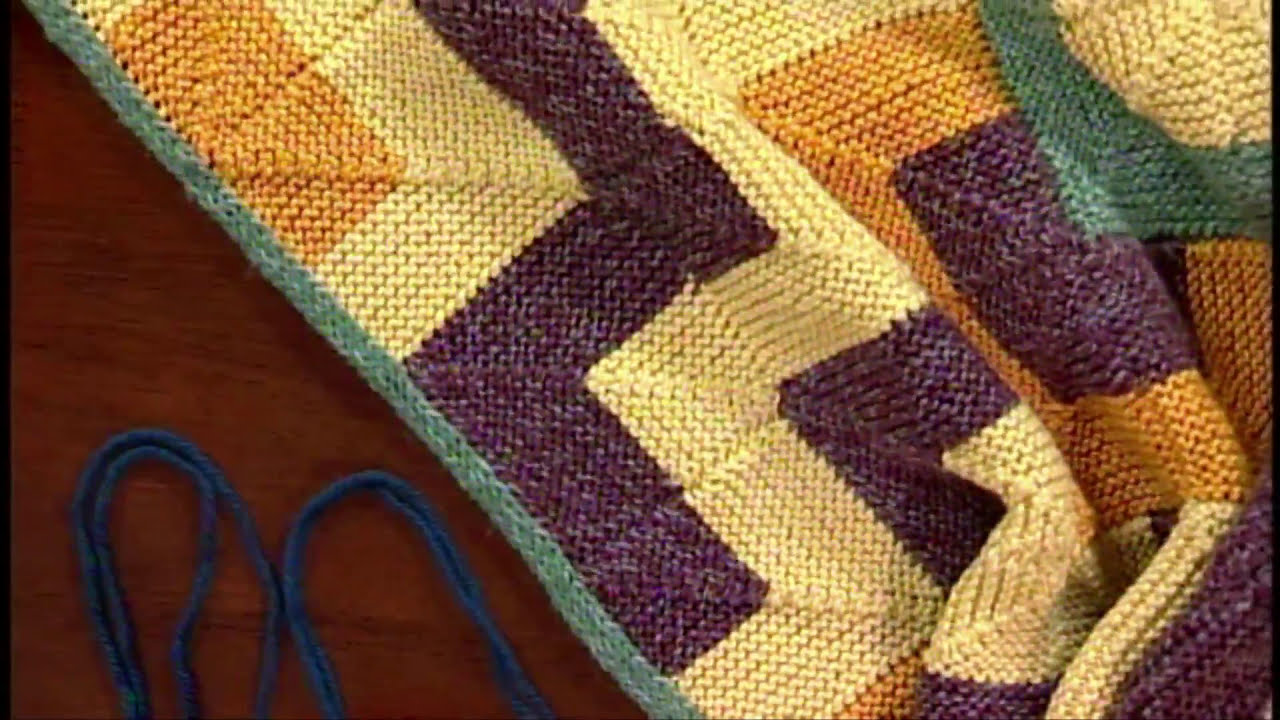 How to Knit: Join Modular Squares with Eunny Jang, from Knitting Daily TV Episode 602