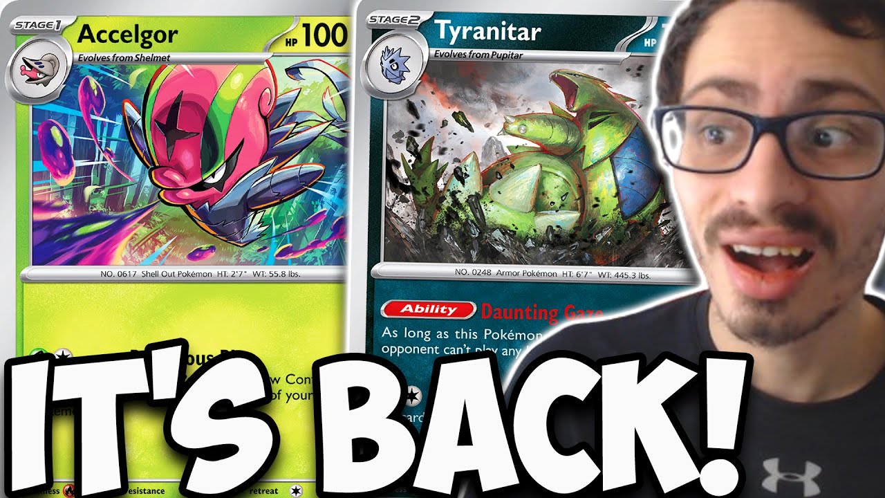 This Accelgor Tyranitar Deck Is Basically Just This 2013 Deck!
