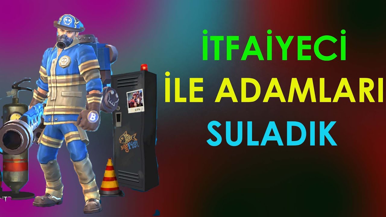 ZOMBİ ROCK İTFAİYECİYİ TANIYALIM - TAKTİK VE COUNTERİ NEDİR? - YANGIN ÇIKTI ADAMLARI SÖNDÜRDÜK #3