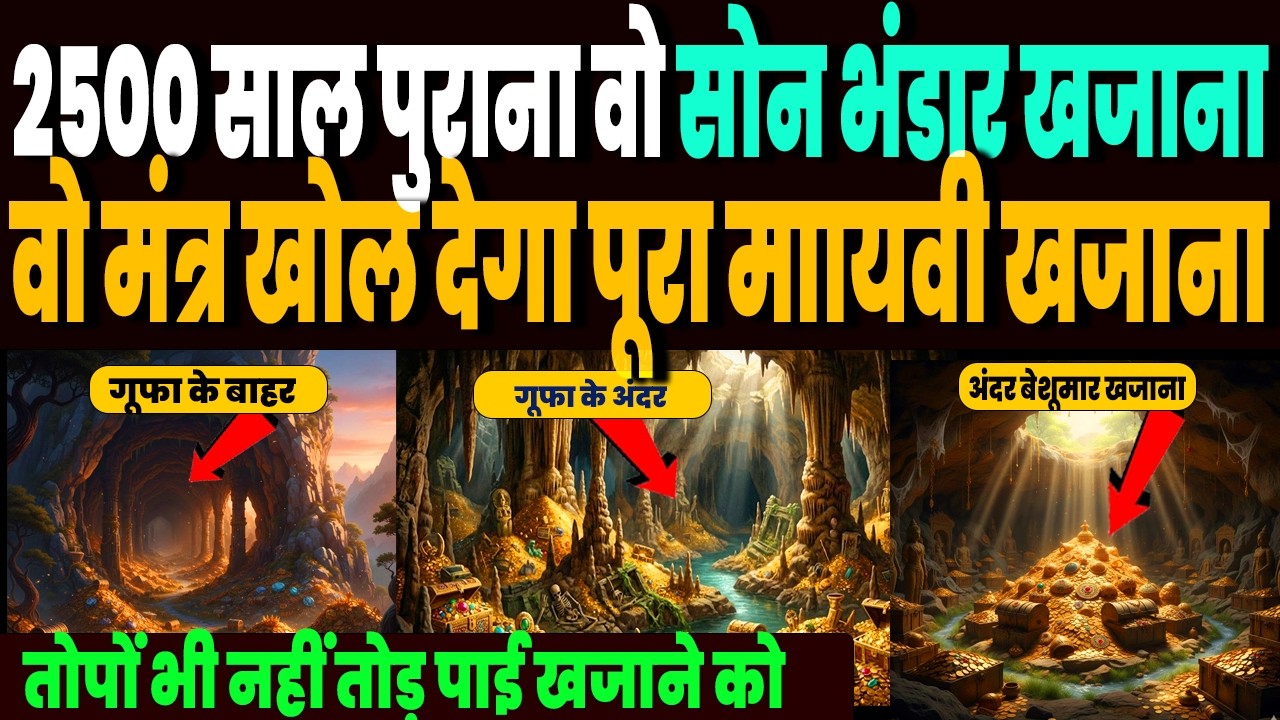 2500 साल पुराना सोन भंडार बदल देगा भारत की किस्मत, एक आवाज और खुल जायेगा खरबों का मायावी खजाना !