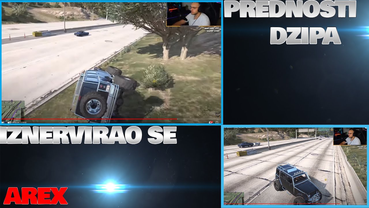 Šta može Nedimov dzip 😂. (IZNERVIRO SE-SMIJEŠNO)