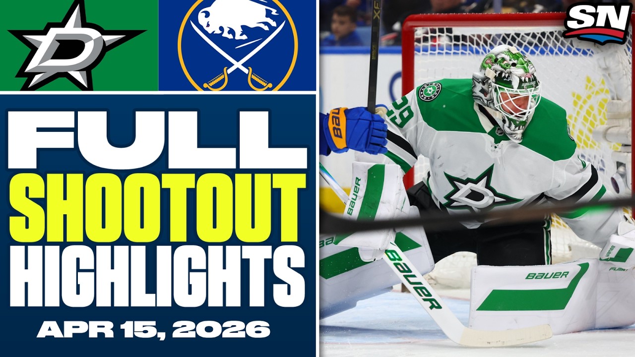 Dallas Stars at Buffalo Sabres | FULL Shootout Highlights - April 15, 2026