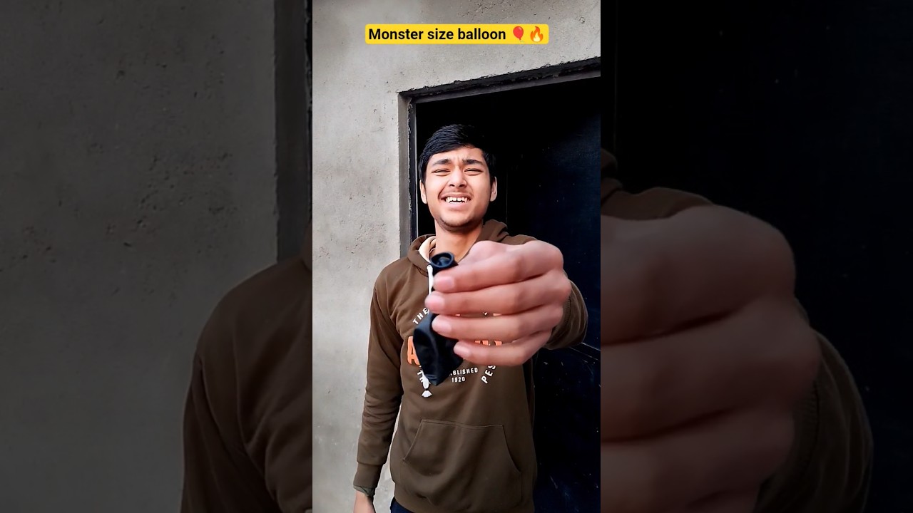 Monster balloon aur jagiya 🎈😂 #comedy #funny #trending #viral #ytshorts #shorts