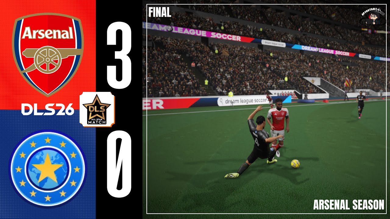 DLS26 | Last match of the season : Arsenal vs Allstar XI | Division Allstar Match