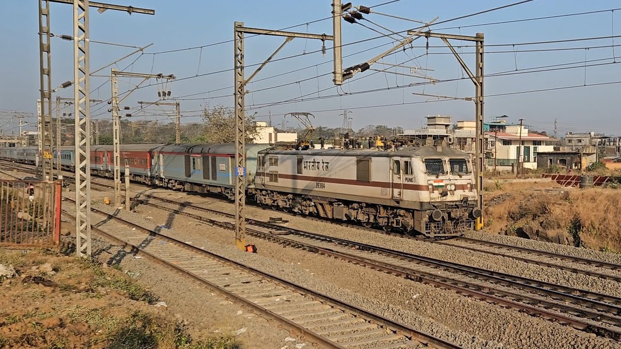 Indrayani Exp speeds out of Lonavla