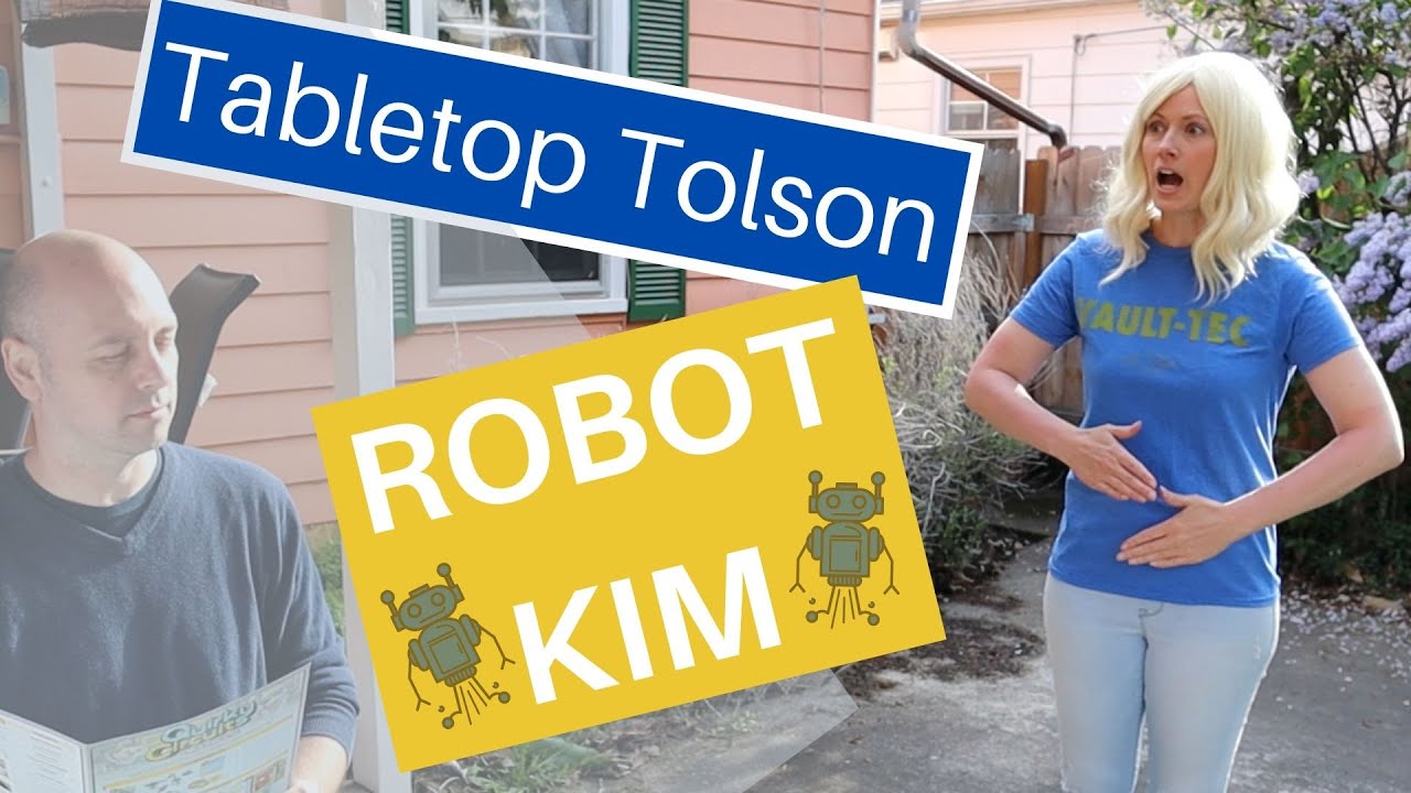 WILL ROBOT KIM TAKE OVER THE WORLD? Tabletop Tolson provides the latest news of the robotic uprising