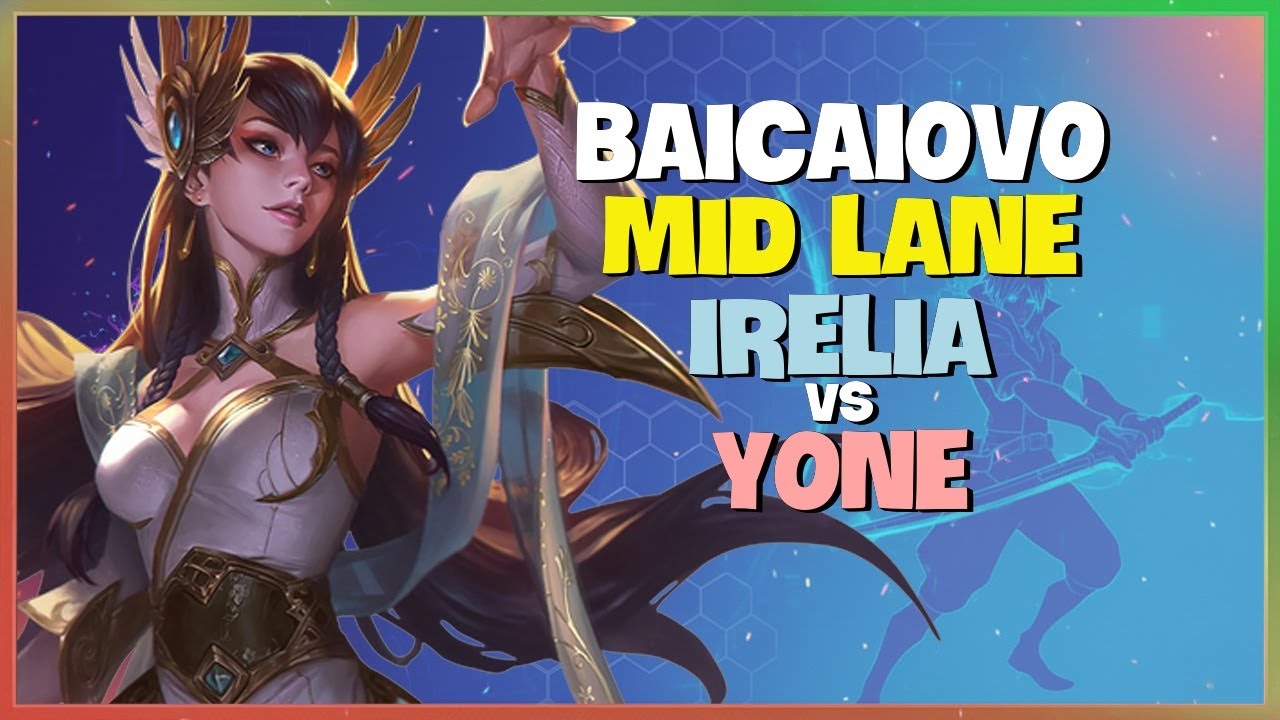 Baicaiovo Reaches Rank 2 Chinese Super Server with Flawless Irelia Mid Mechanics Engsub