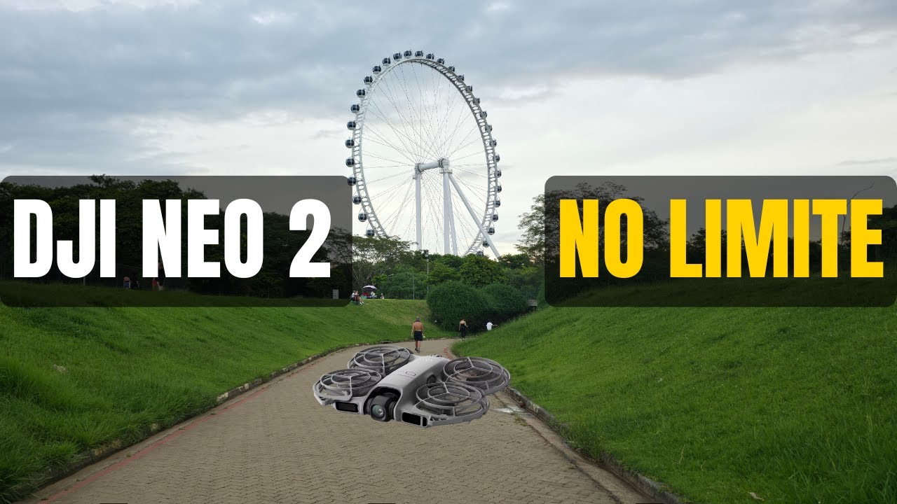 DJI NEO 2 em Voo Rasante Extremo 🌳 | Motion em Espaços Impossíveis