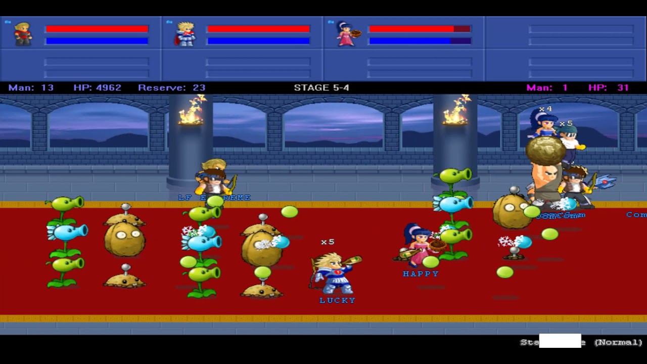LF2 - Stage 5 with SuperMon (PvZ mod) - relaxing after final tests