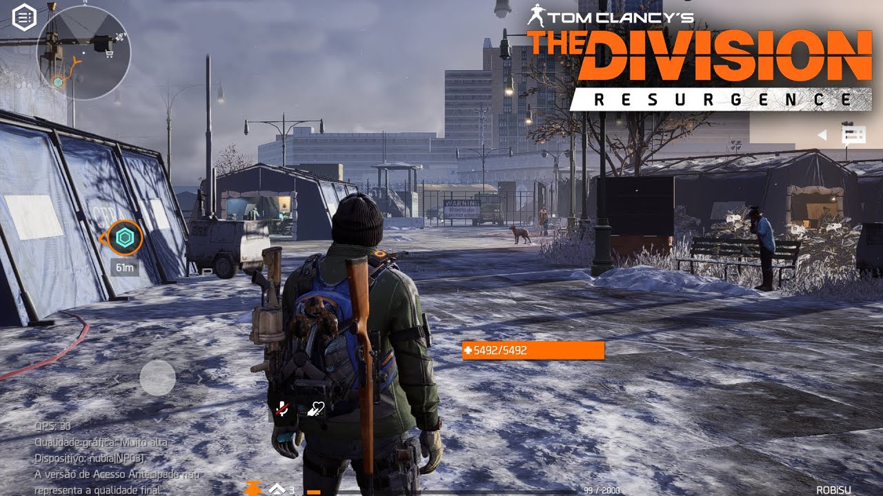 SAIU! The Division Resurgence MOBILE no BRASIL - PRIMEIRA GAMEPLAY no NOVO Teste!