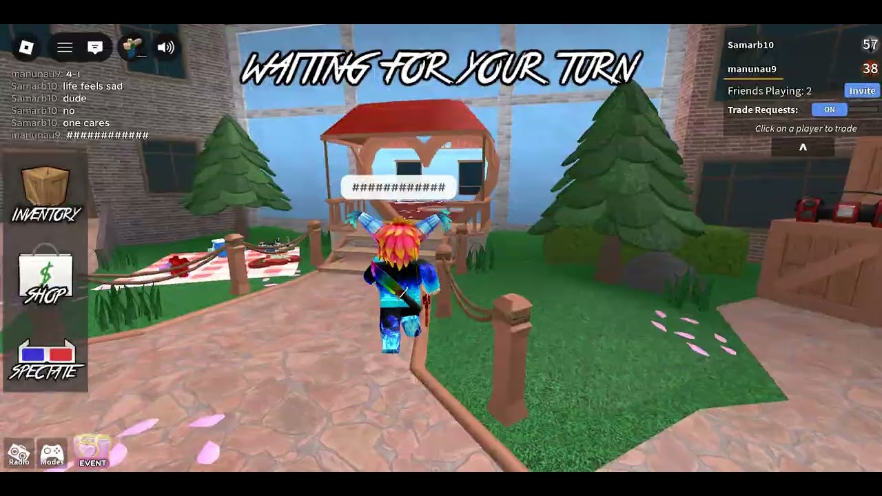 PLAYING MM2 (ft. da coolest pigeon)