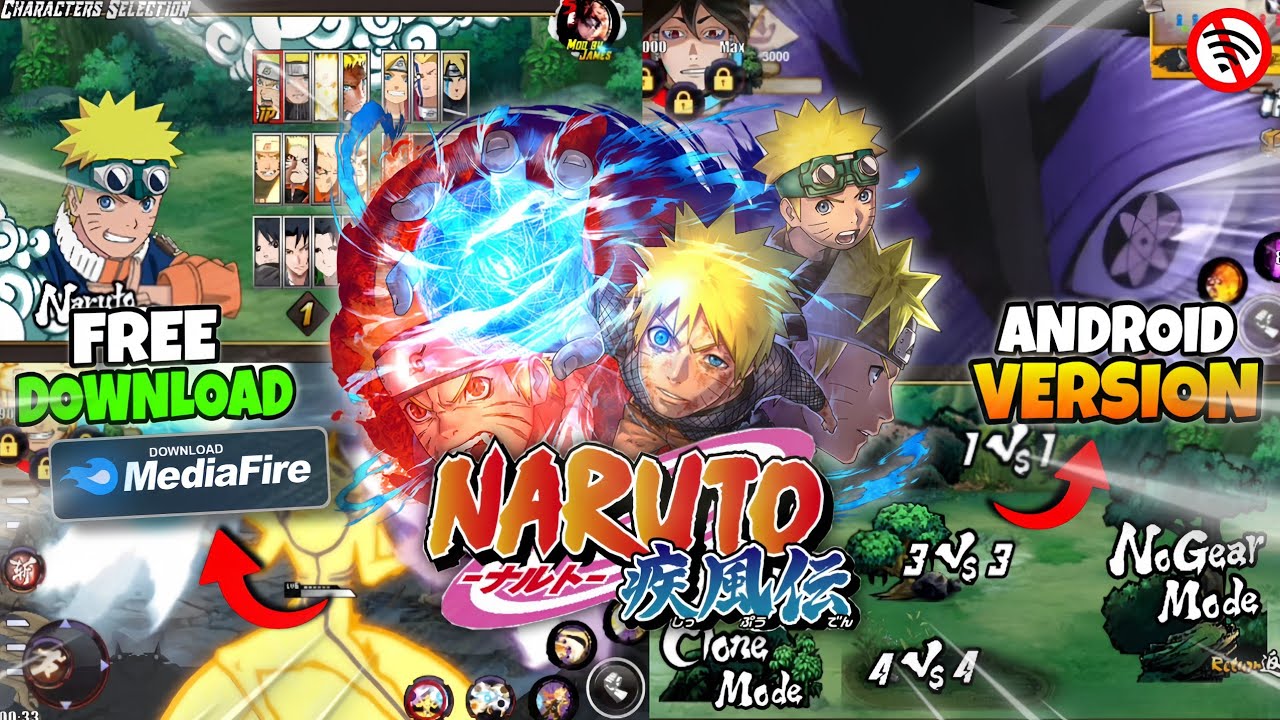 RELEASE‼️Naruto Senki Ultimate Ninja Storm 4 V5 Latest 2025!! | Full Characters HD Skills