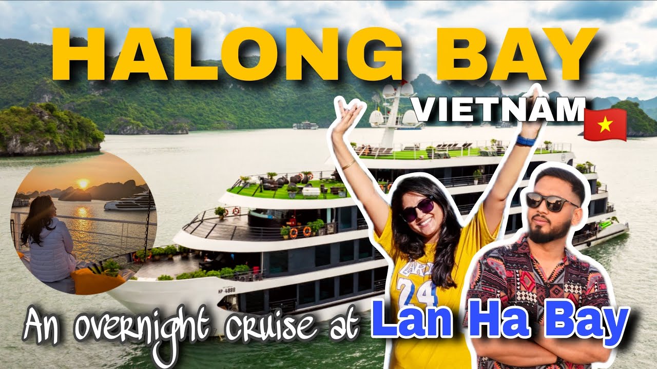 An Overnight luxury Cruise at Lan Ha Bay, Venus Cruise, Halong Bay, Vietnam with @manisharajor4023 