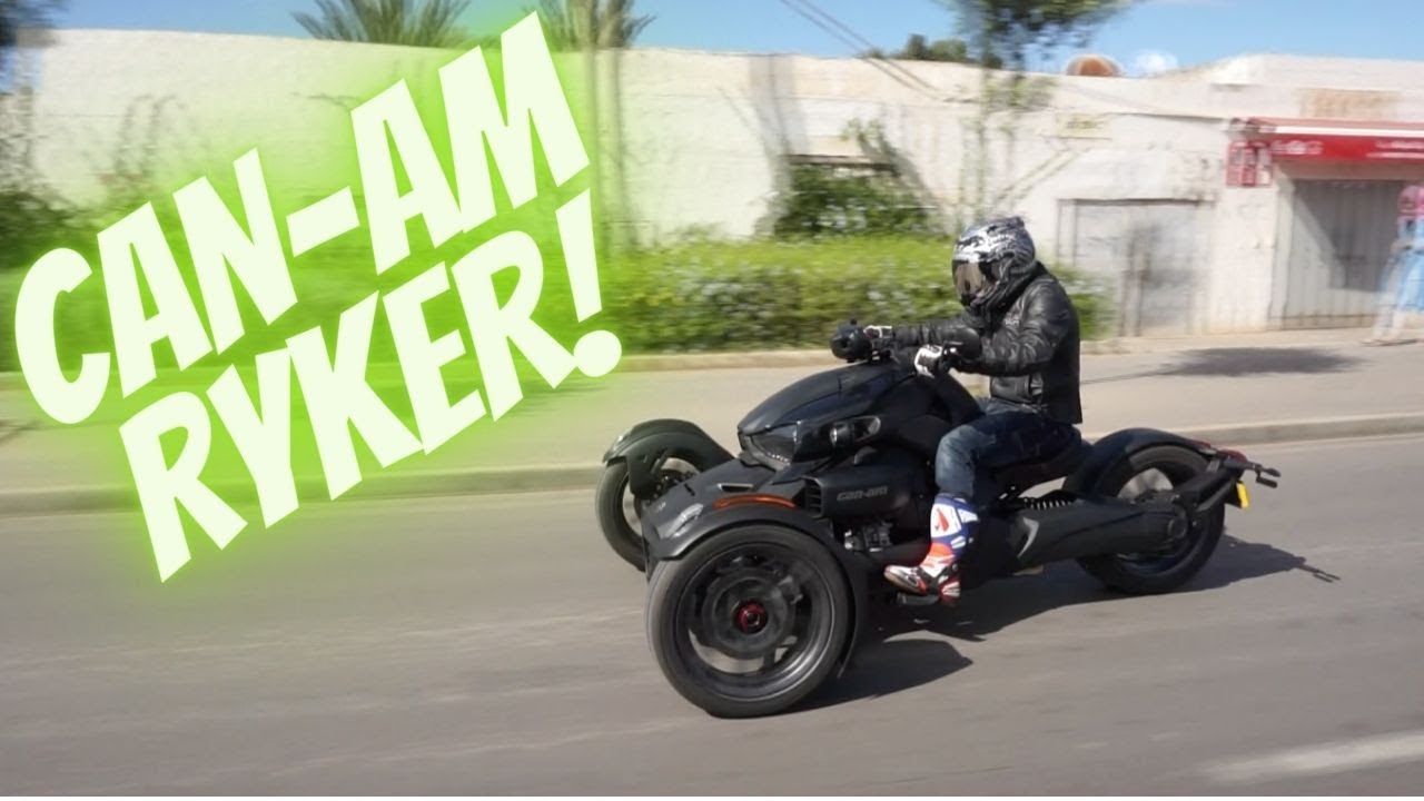 تجربة قيادة متميزة الدراجة غير عادية، CAN-AM RYKER 600