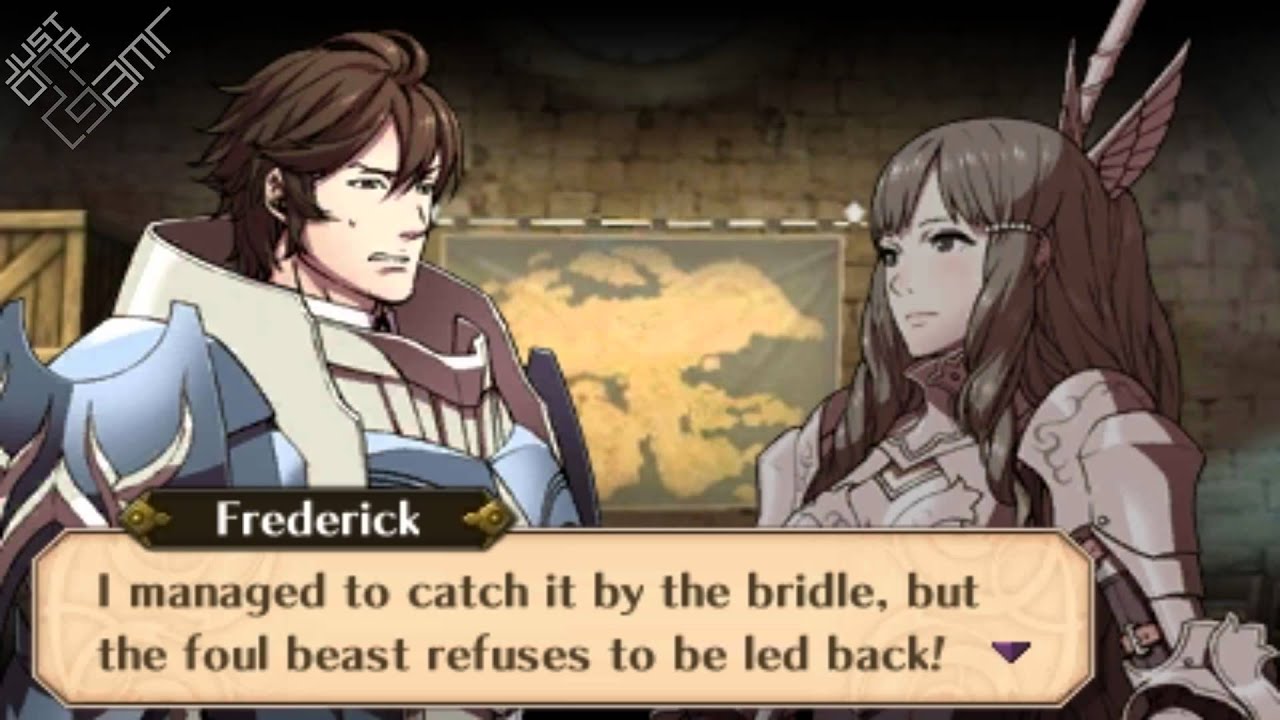 Fire Emblem Awakening - Frederick & Sumia Support Conversations