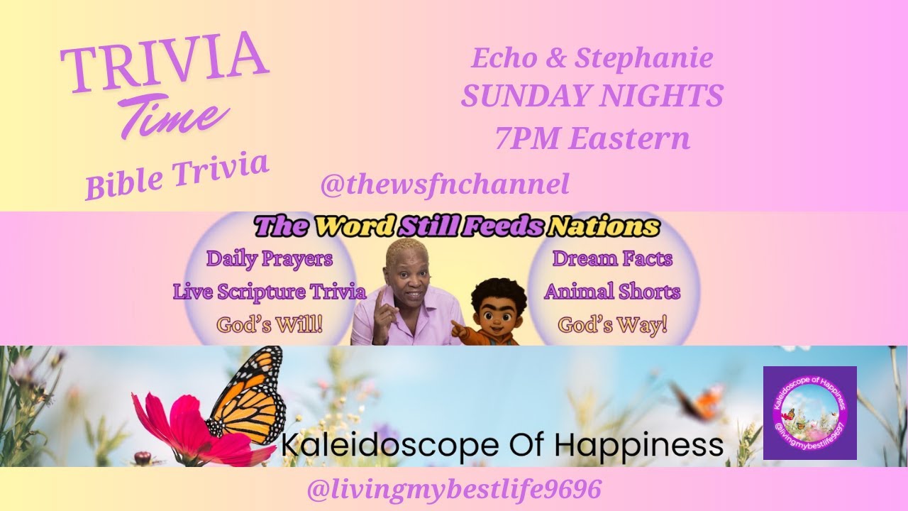 Trivia Time #bibletrivia with Stephanie @wsfnbystephanielynnc #bibleverseoftheday #triviafun