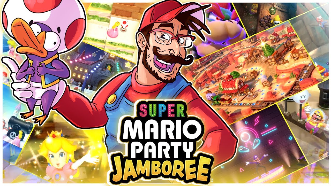 The WILD WILD WEST IS BACK! | Chilled, Ray, Platy, & Ze (Mario Party Jamboree)
