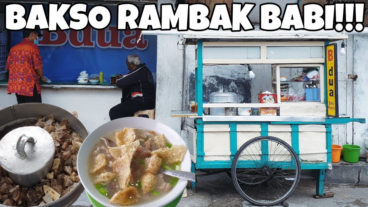 BAKSO TETELAN BABI ALA JAWA ‼ BARU BUKA PEMBELI UDAH ANTRI MAKAN BABI ‼ KULINER NON HALAL SURABAYA