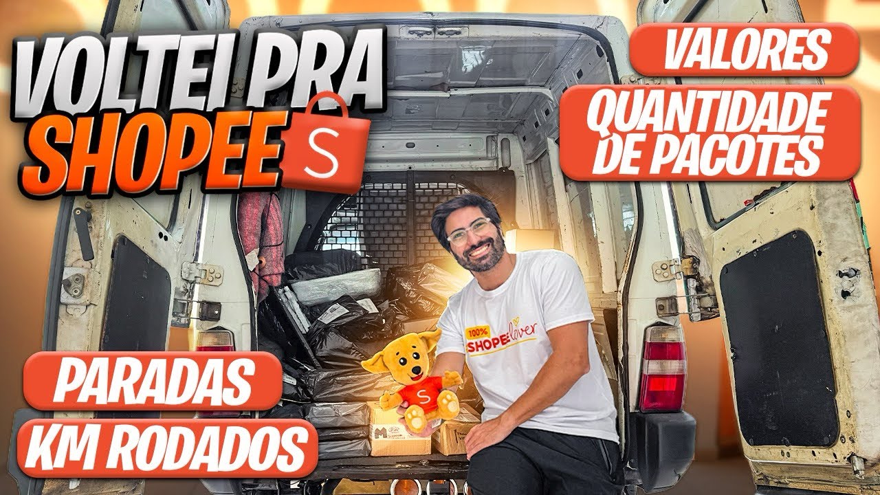 Voltei pra SHOPEE em 2026!🦺Rota na íntegra!