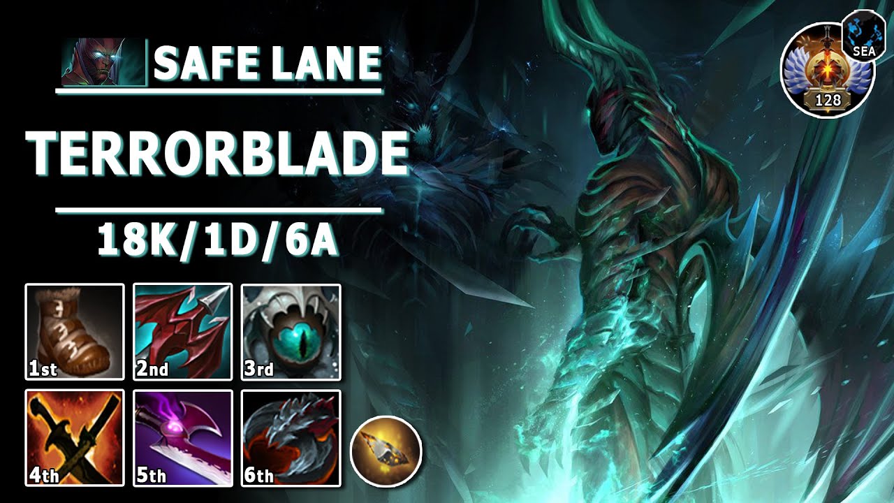 Terrorblade Safe Lane Carry | 7.31b | Fast Farm, Great Carry | Dota 2 Immortal Gameplay