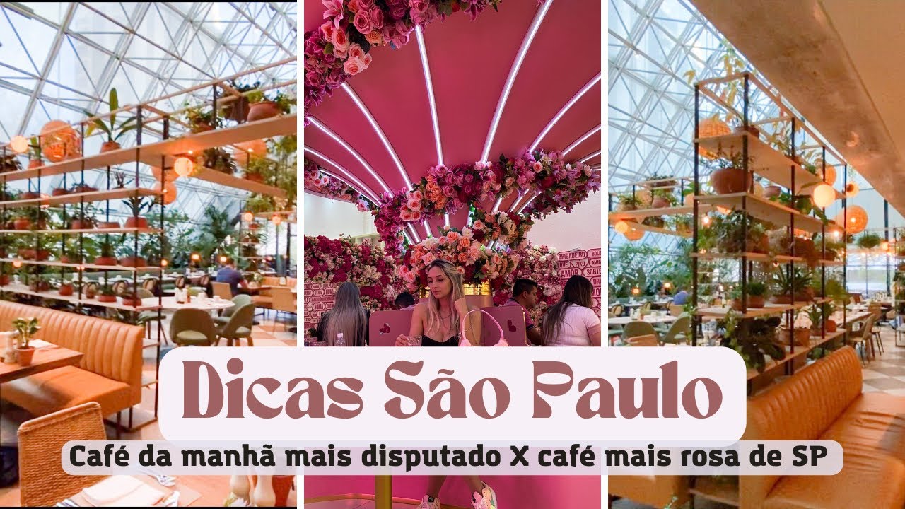 Dicas São Paulo - Terraço Jardins - O café da manhã mais DISPUTADO da região e no mais rosa!