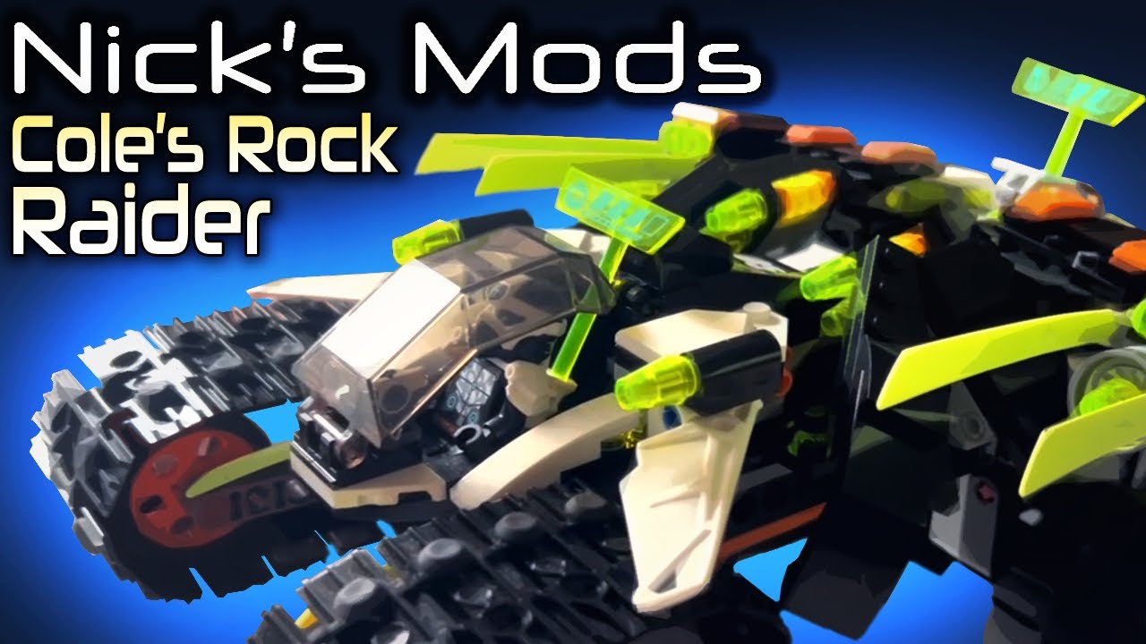 Nick's Mods Ep.11- Cole's Rock Raider -- LEGO Ninjago Prime Empire/Legacy Revamp and MORE!