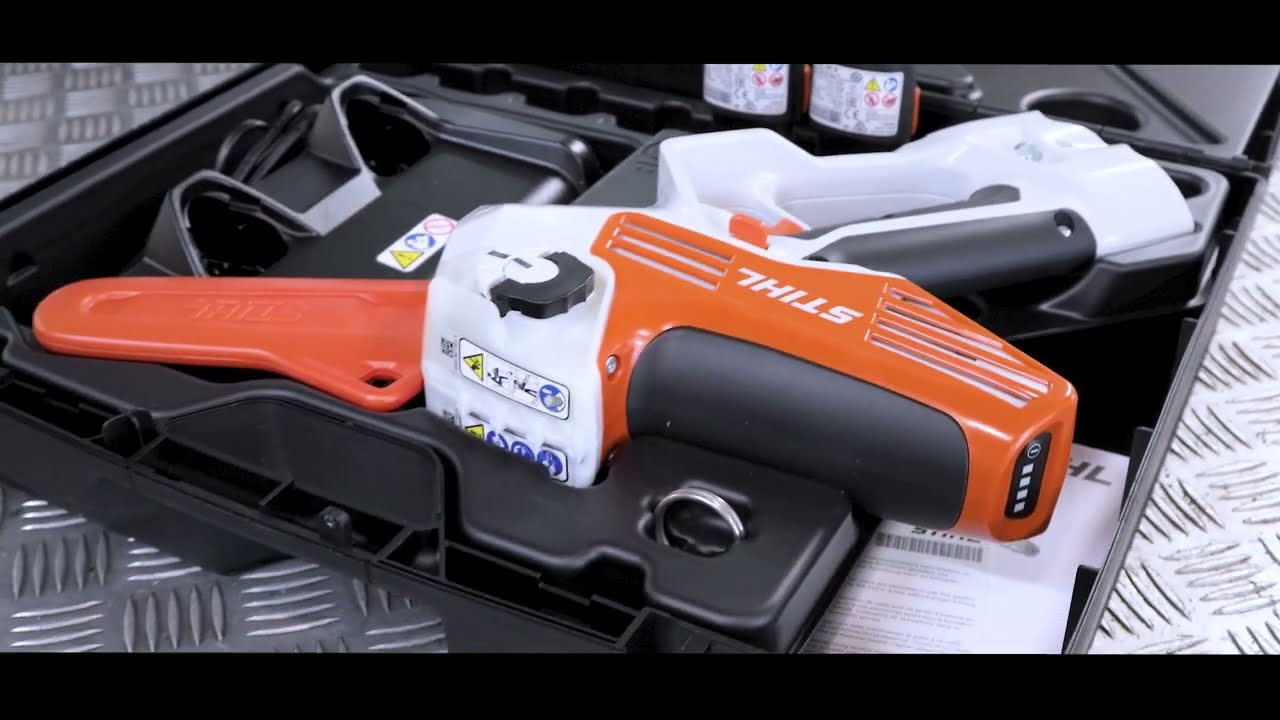Unboxing - STIHL GTA 40 accu kettingzaag / accu chainsaw - professioneel / professional